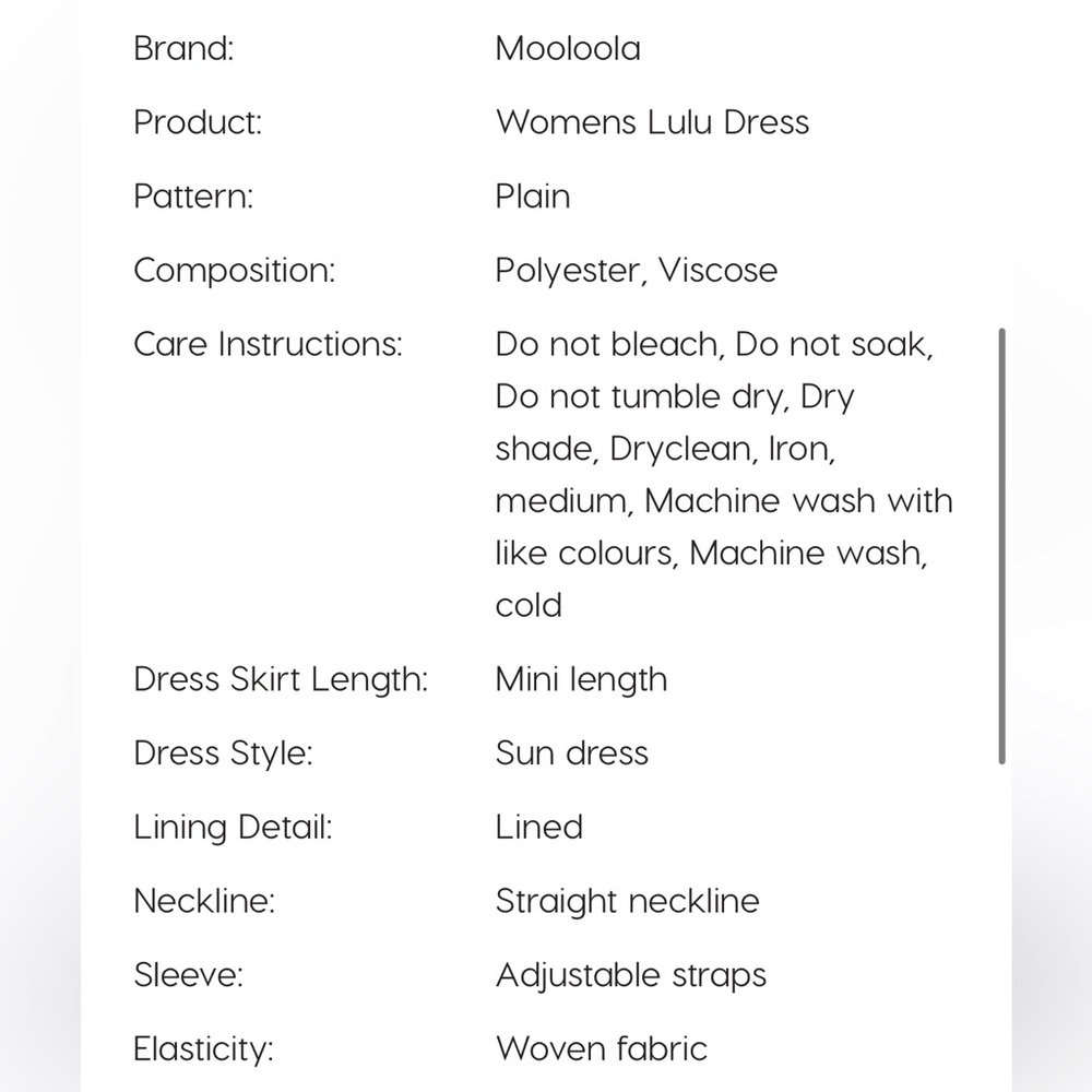 CITY BEACH DRESS - Picture 9 of 9
